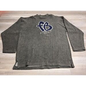 Vintage FUBU Crewneck Sweatshirt Fleece Size L Oversized Made in USA Y2K